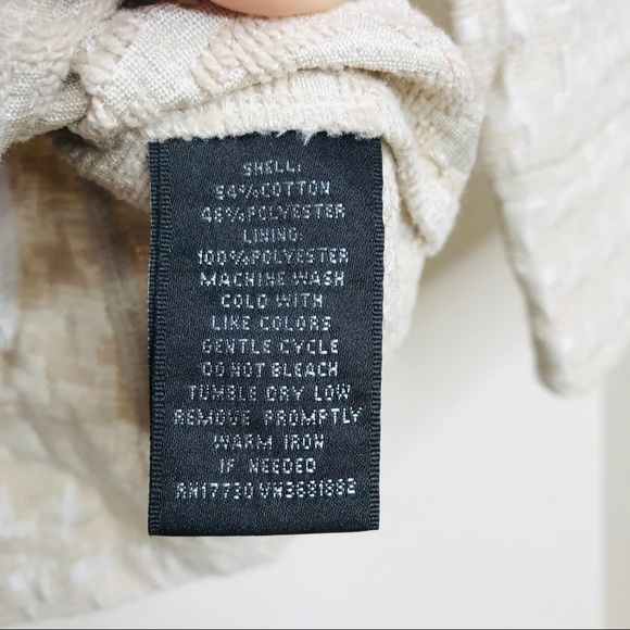 Mossimo Cream & Light Tan Women’s Blazer Jacket - Picture 7 of 9